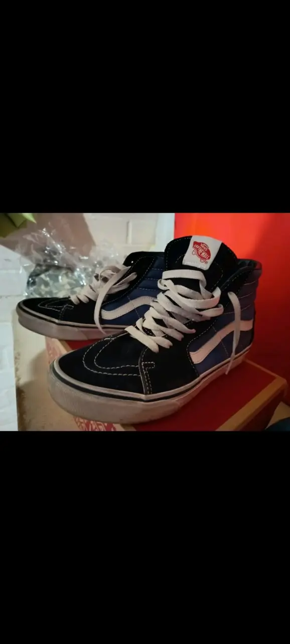Zapatillas Vans Sk8-Hi Navy Talla 38.5 - 4
