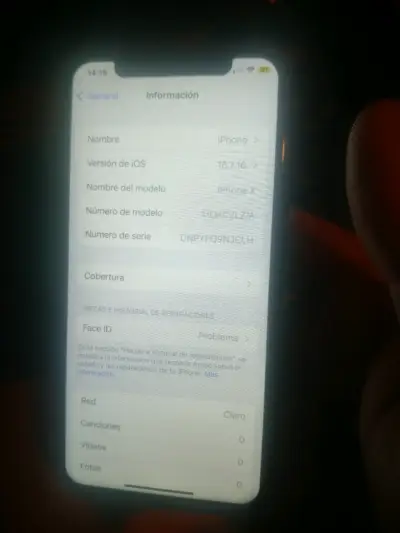 iPhone X con batería al 80% en buen estado - miniatura 2