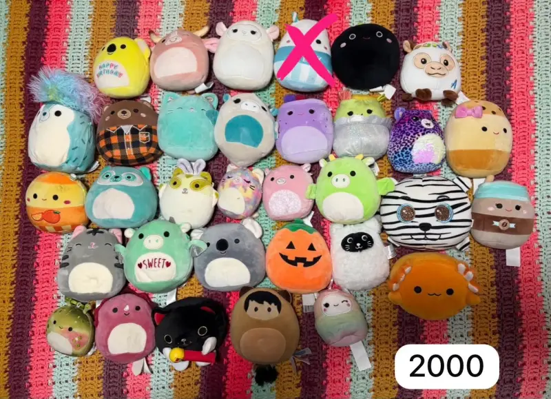 Peluches Squishmallows variados - 1