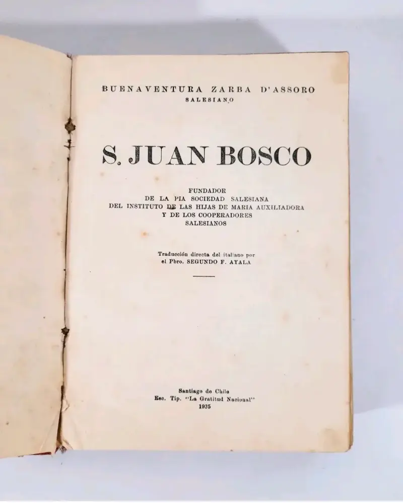 S. Juan Bosco - Buenaventura Z. D'Assoro. - 1