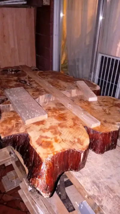 Tablas de madera rústica para decoración - miniatura 4