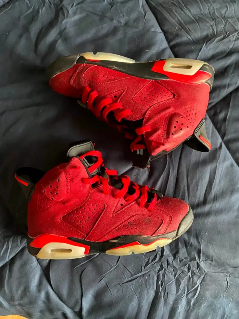 Zapatillas deportivas rojas para niños - 2