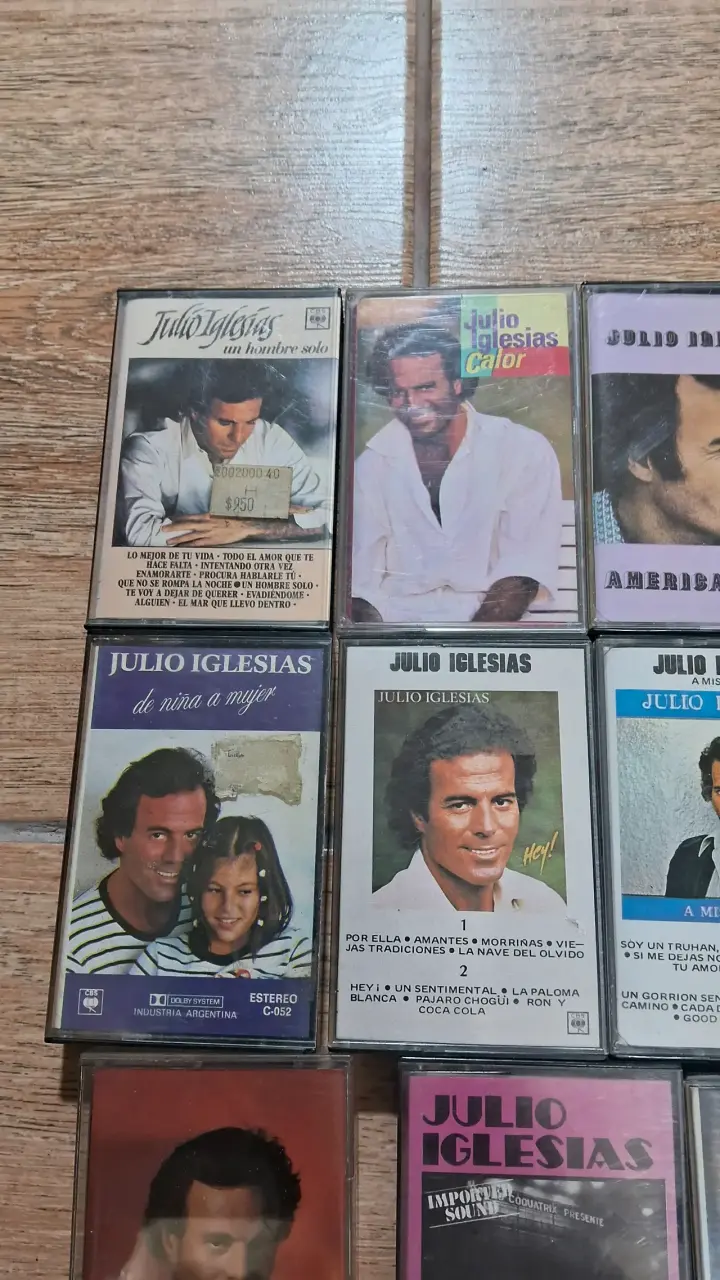 Colección de Cassettes de Julio Iglesias - 2