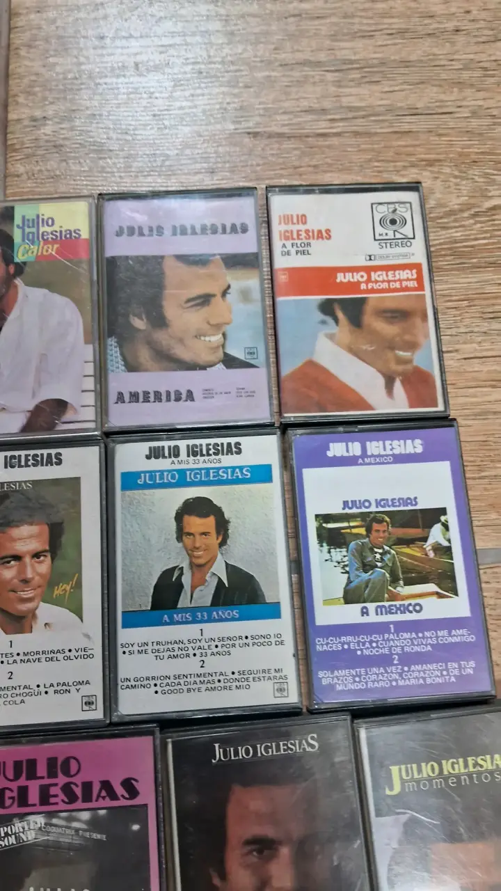 Colección de Cassettes de Julio Iglesias - 3