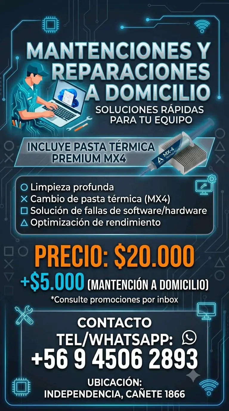 Servicio de mantenimiento y reparación a domicilio - 1