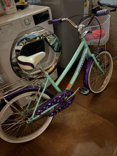 Bicicleta Oxford Aro 20 Verde y Morado - miniatura 1