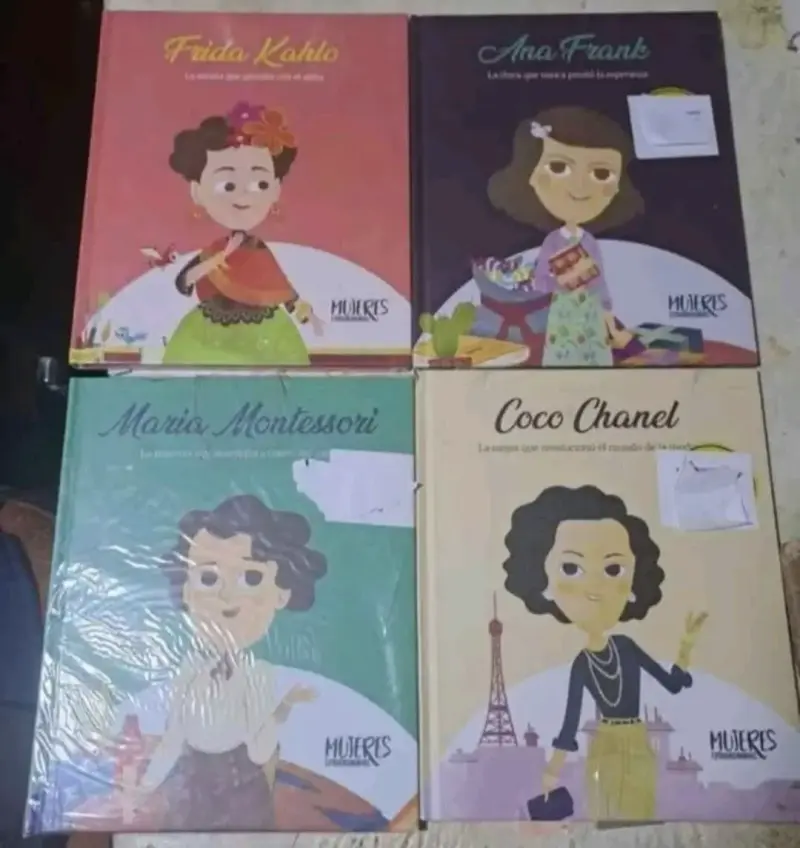 Set de 4 libros infantiles Mujeres Extraordinarias - 1