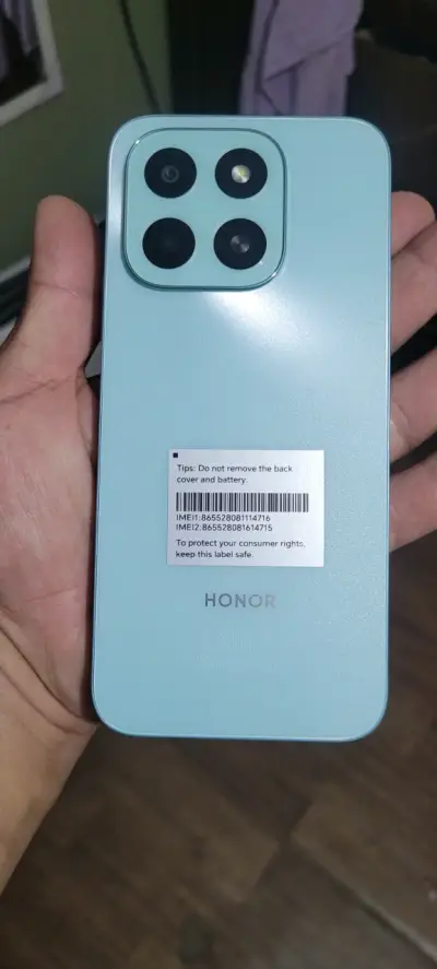 Smartphone Honor X6c color cian con 128GB - miniatura 1