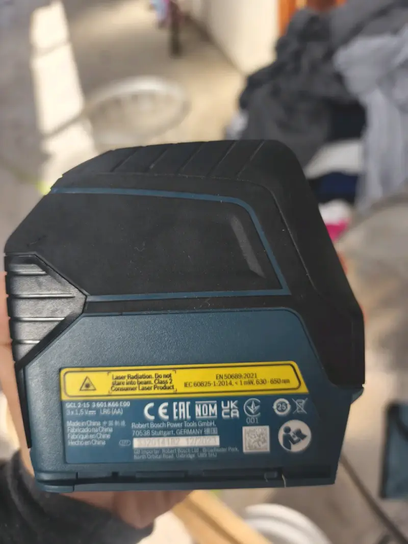 Nivel láser Bosch Professional GCL 2-15 con accesorios - 2