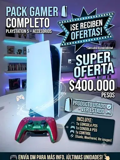 Pack Gamer Completo PlayStation 5 - miniatura 1