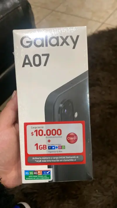 Samsung Galaxy A07 128GB Negro Nuevo - miniatura 1