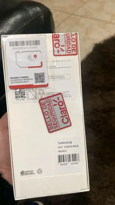 Samsung Galaxy A07 128GB Negro Nuevo - miniatura 2