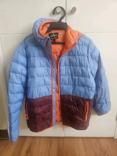 Chaqueta Andesgear para niño azul y naranja - miniatura 1