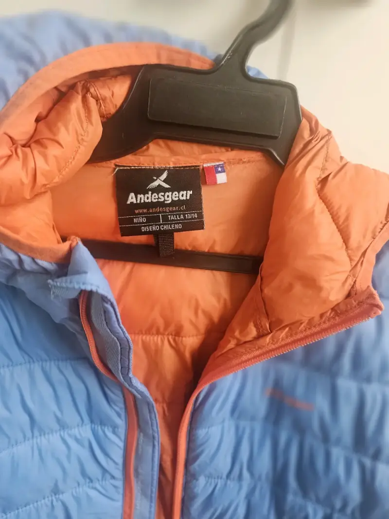 Chaqueta Andesgear para niño azul y naranja - 3