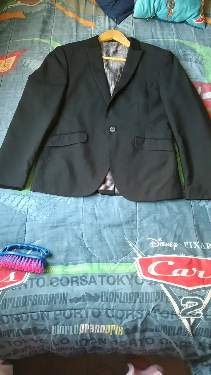Blazer negro para hombre en buen estado - 1