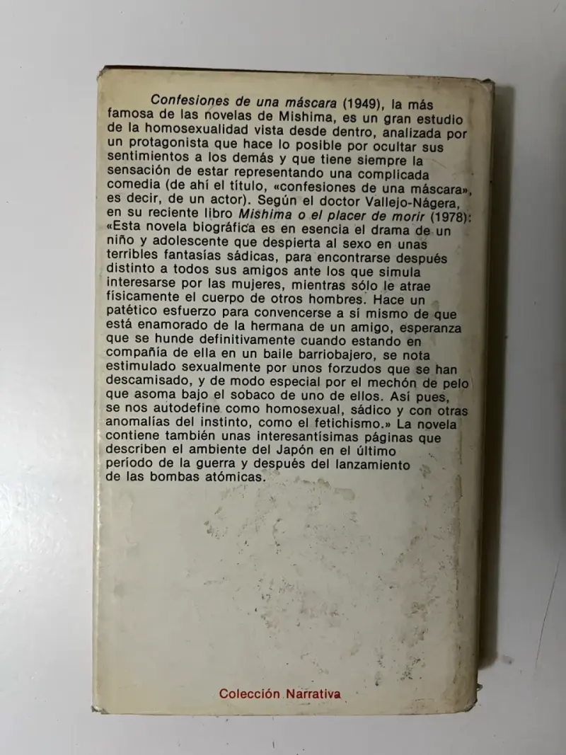 Libro 'Confesiones de una máscara' de Yukio Mishima - 3