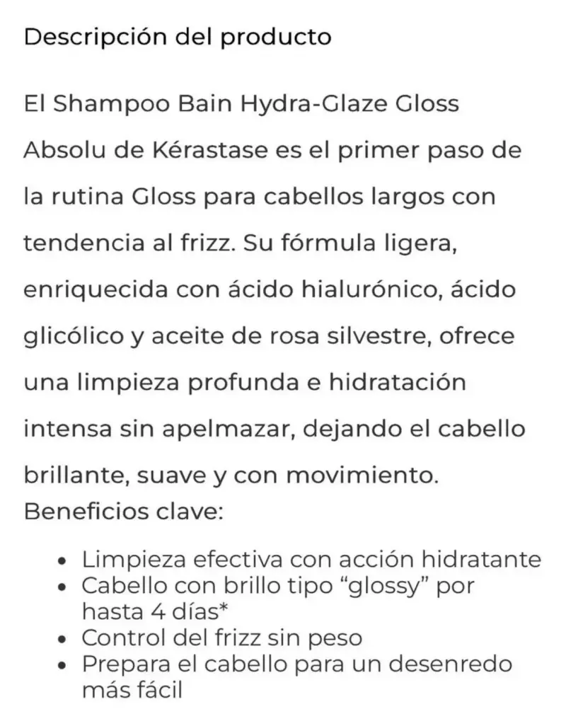 Shampoo Kérastase Bain Hydra-Glaze 250ml - 2
