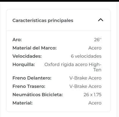 Bicicleta Oxford 26'' Morada con Canasto - miniatura 3