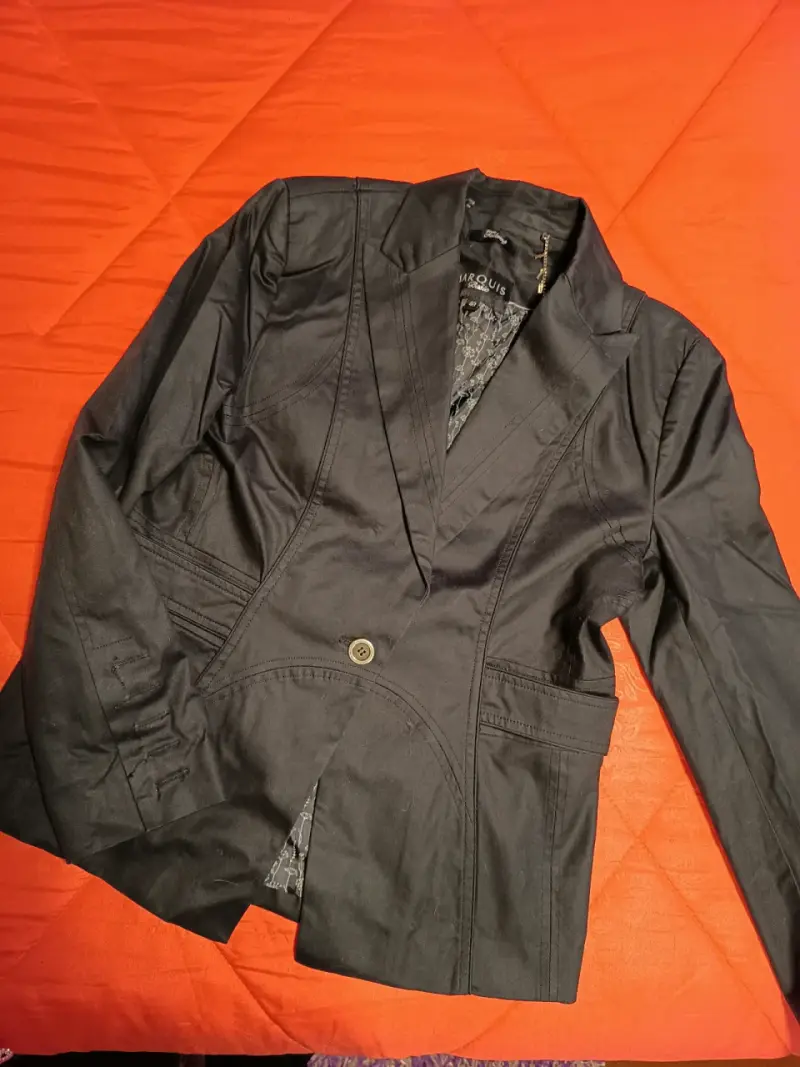Blazer negro para mujer Marquis elegante - 2