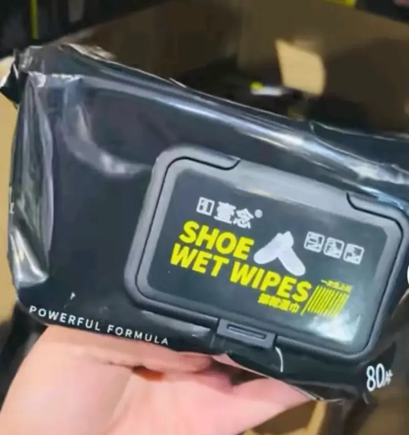 Toallitas Húmedas para Zapatos Fórmula Potente