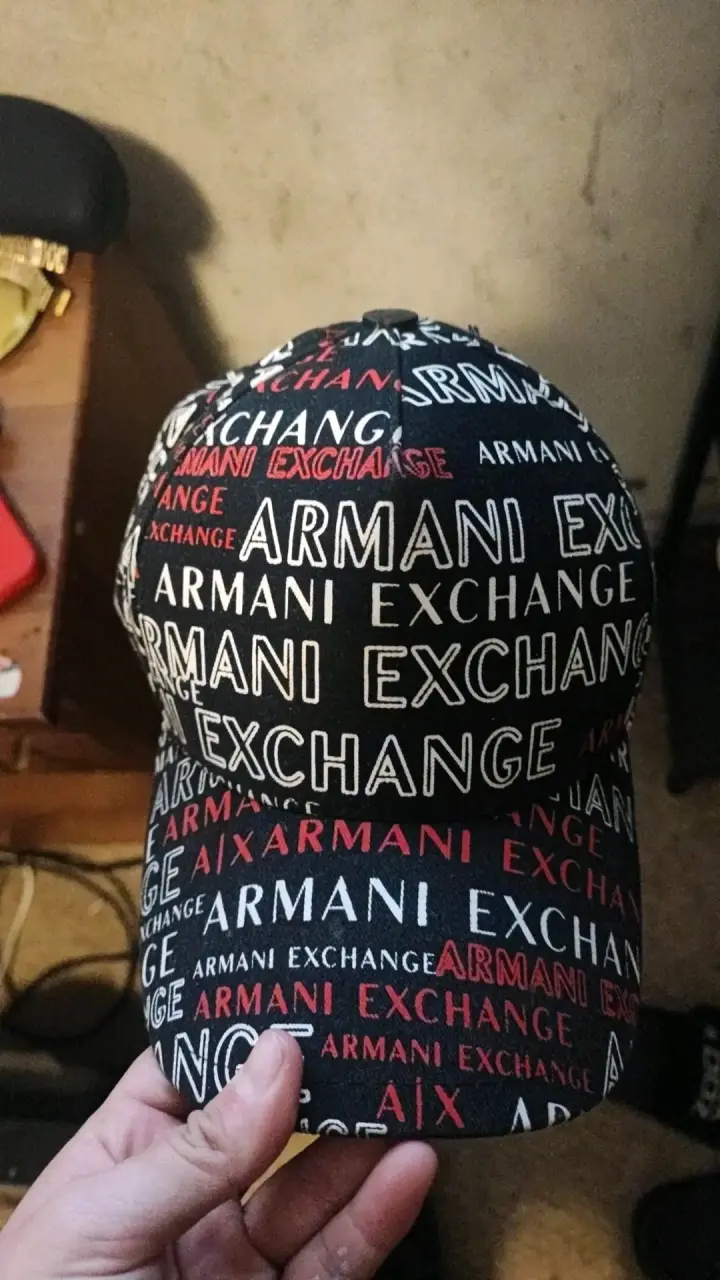 Polerón blanco Armani Exchange con capucha - 2