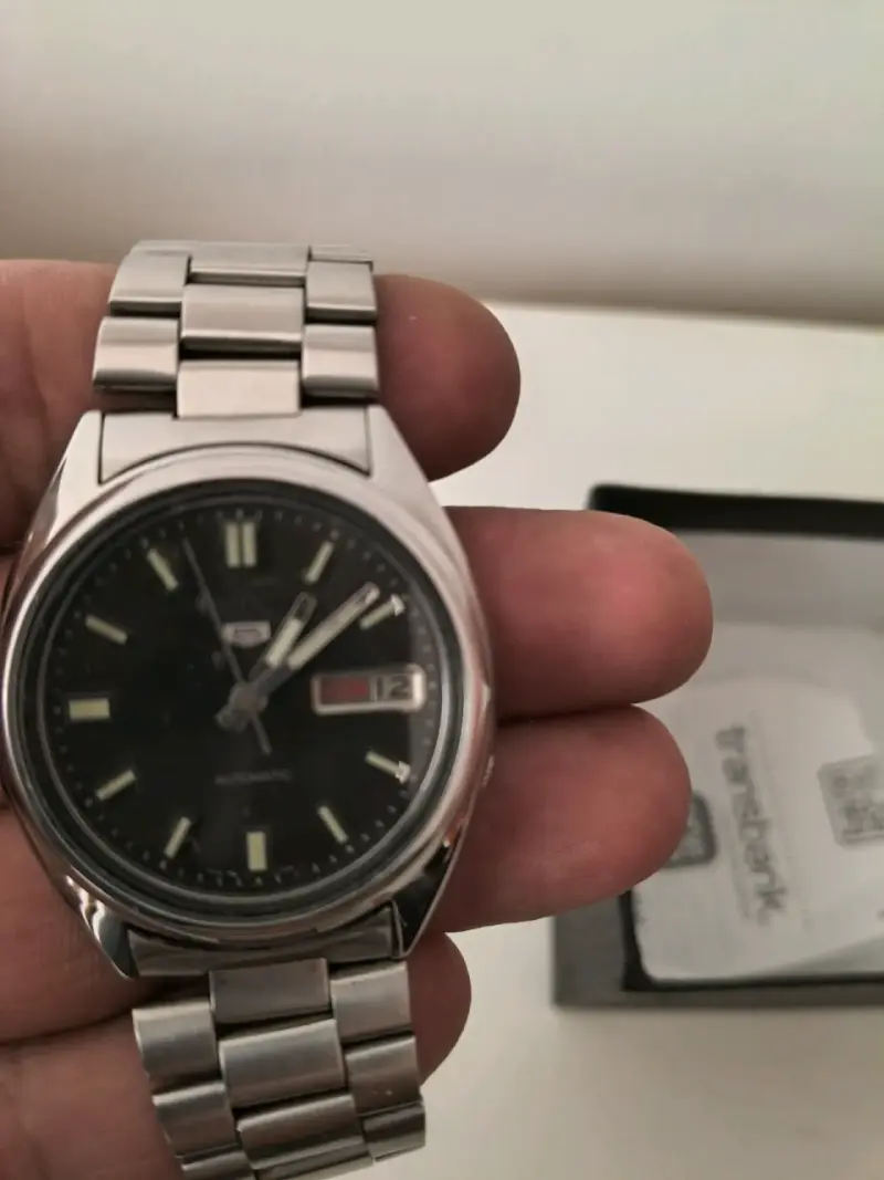 Reloj automático de acero inoxidable Seiko 5 - 1