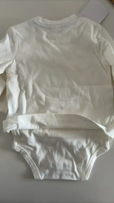 Body de bebé blanco con diseño de elefante Opaline - miniatura 3