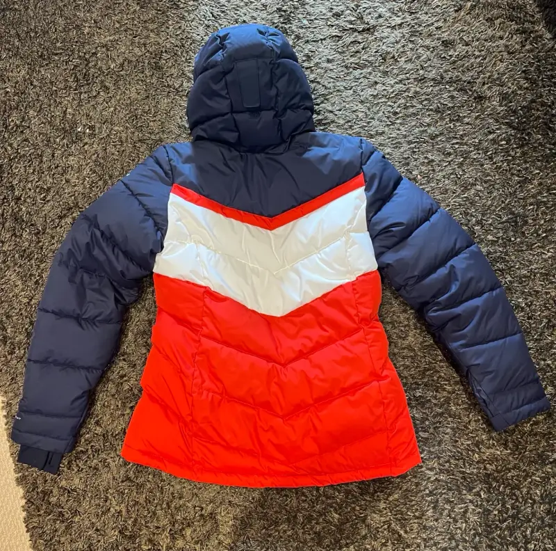 Chaqueta Columbia acolchada tricolor para invierno - 5