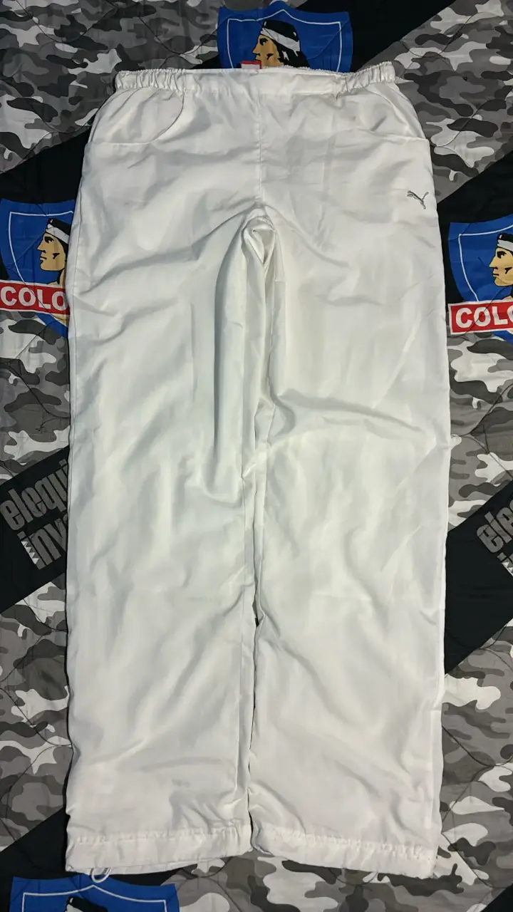 Pantalones deportivos blancos Puma para hombre