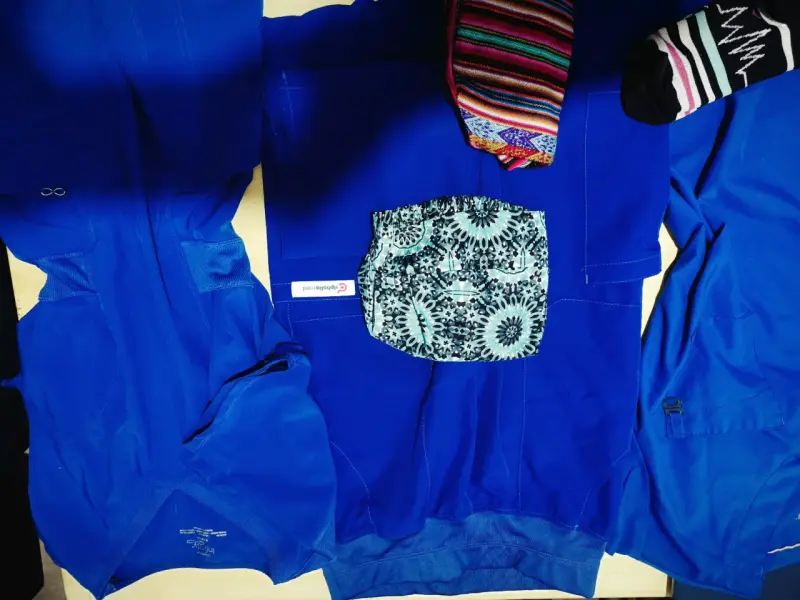 Uniforme médico azul (rey) para mujer - 5
