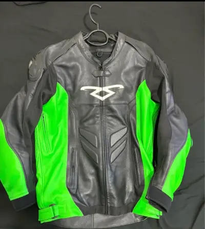 Chaqueta de moto de cuero MOTO - miniatura 1
