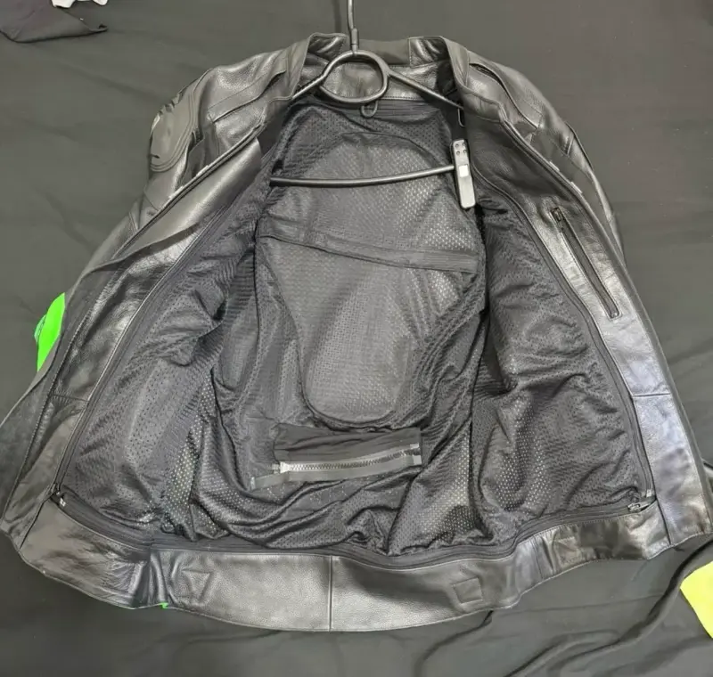 Chaqueta de moto de cuero MOTO - 3