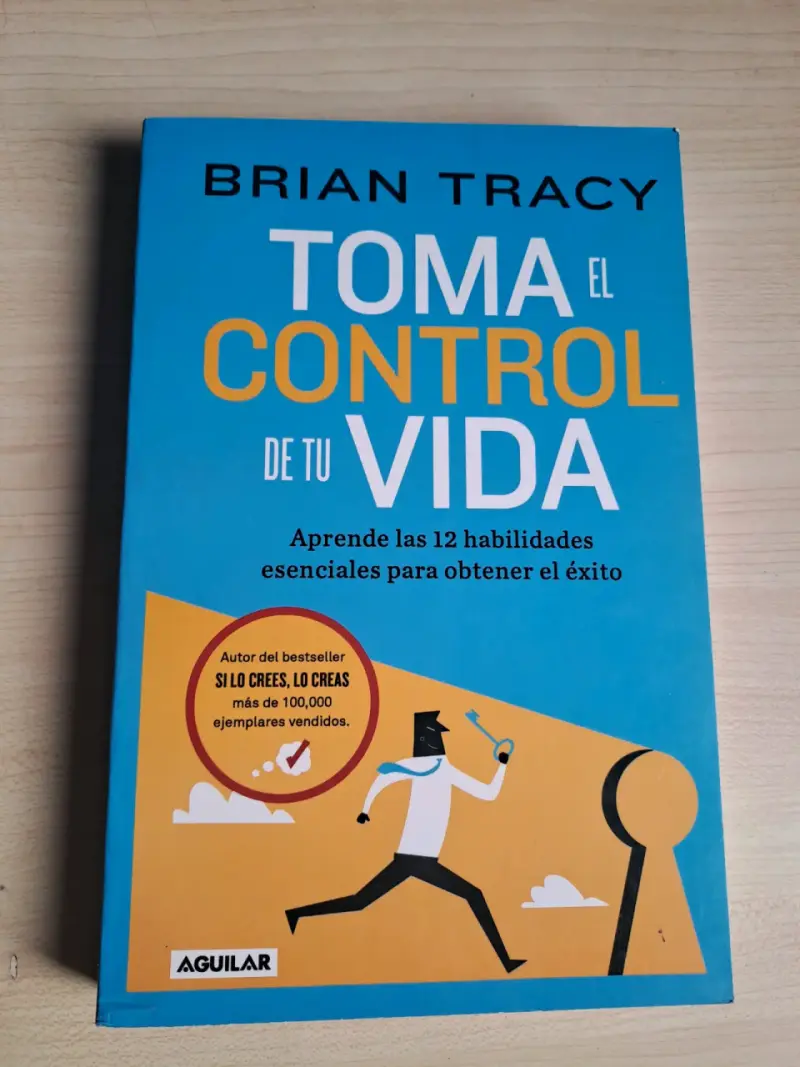 Libro Brian Tracy 'Toma el Control de tu Vida' - 1