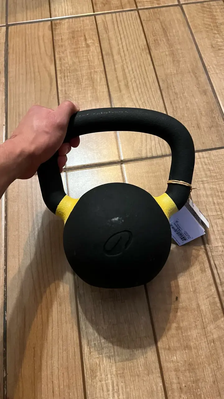 Kettlebell de Hierro Fundido 16 kg - 2