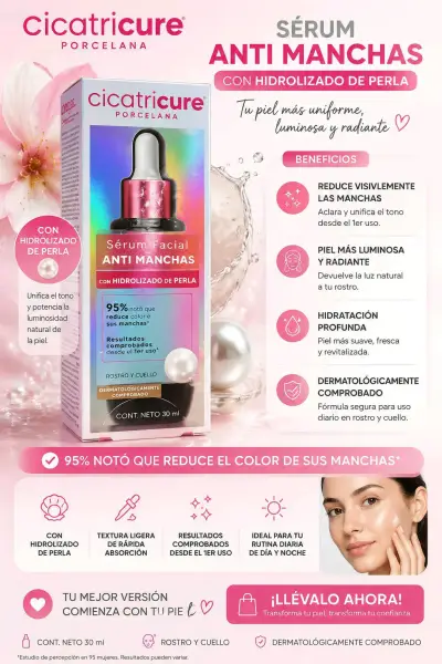 Sérum Facial Anti Manchas Cicatricure Porcelana - miniatura 2