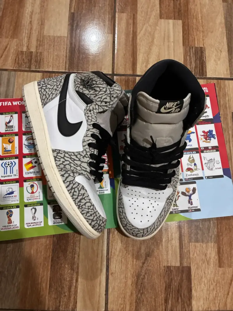 Zapatillas Nike Air Jordan con diseño animal print - 4