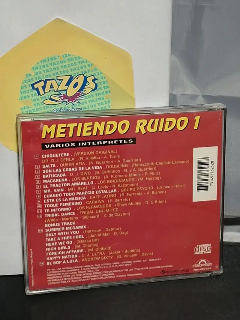 CD Metiendo Ruido 1 con varios intérpretes - 2