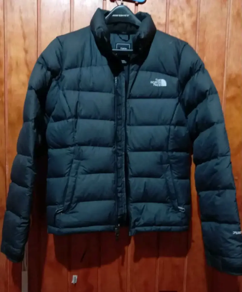 Chaqueta de plumas The North Face negra - 1