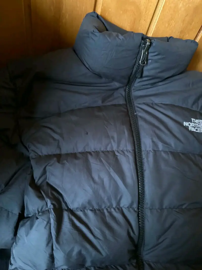 Chaqueta de plumas The North Face negra - 6