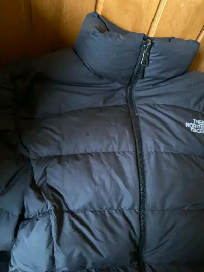 Chaqueta de plumas The North Face negra - miniatura 6