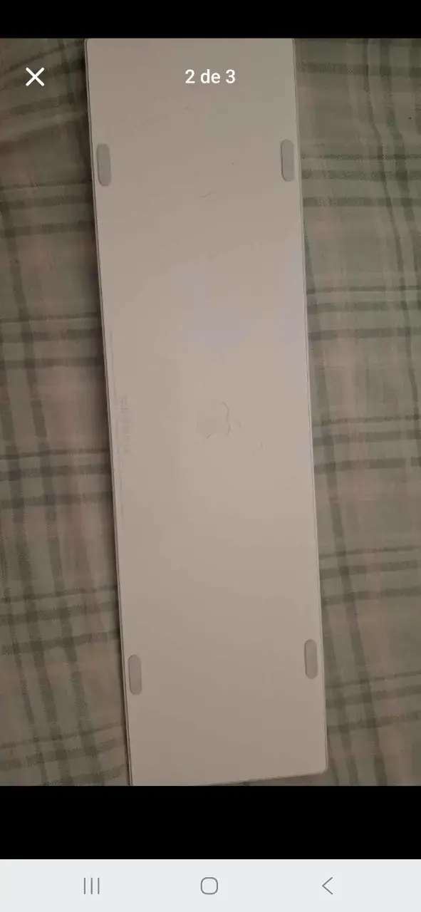 Teclado inalámbrico Apple Magic Keyboard blanco - 2