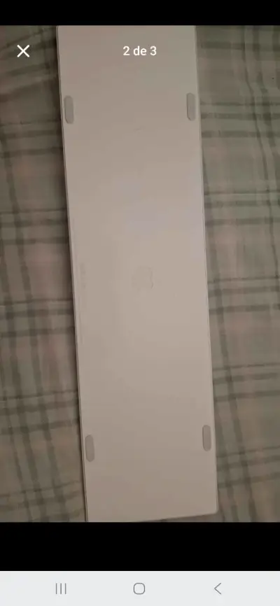 Teclado inalámbrico Apple Magic Keyboard blanco - miniatura 2
