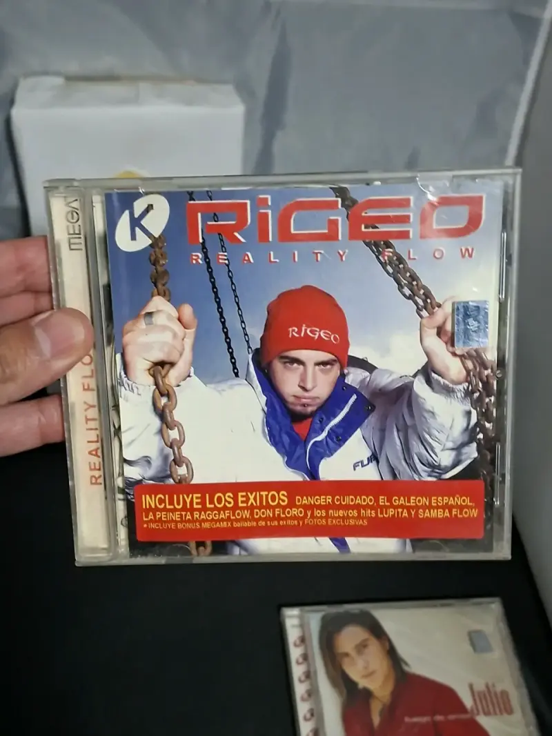 CD de música Rigeo Reality Flow