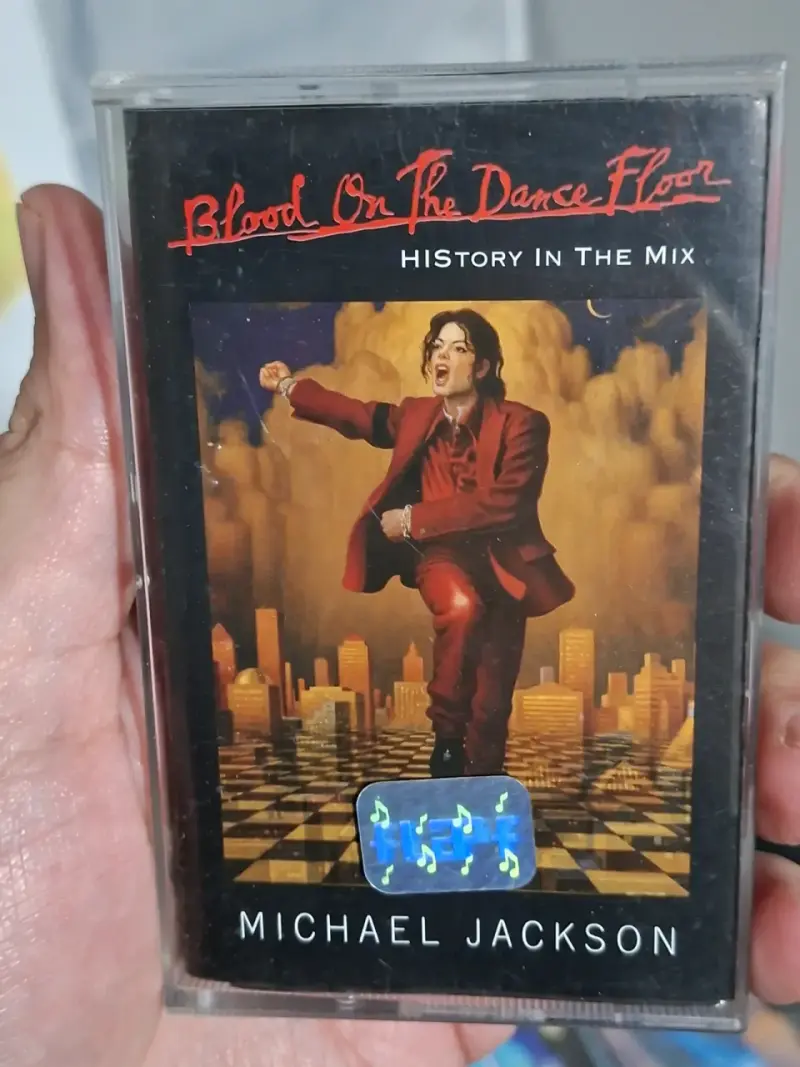 Cassette Michael Jackson Blood on the Dance Floor
