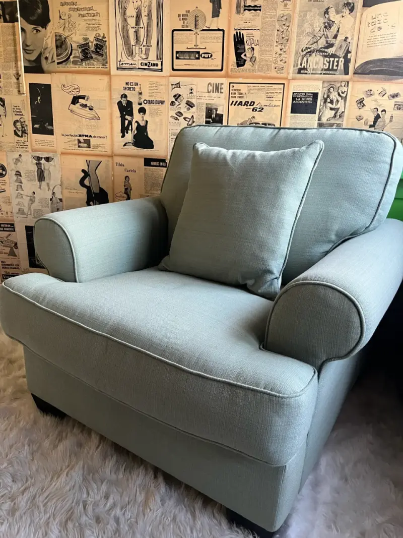 Sillón individual oversized Ashley,