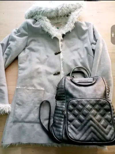 Pack Abrigo ,  cartera, inciensos, bellos - miniatura 1