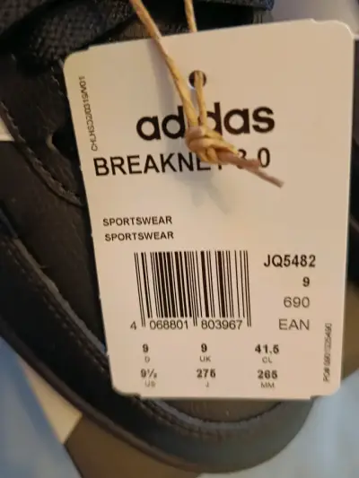 Zapatillas deportivas negras Adidas Breaknet 2.0 - miniatura 4