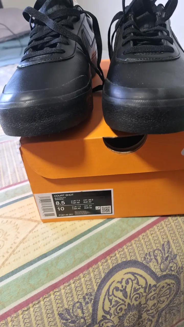 Zapatillas negras Nike Court Shot talla 42 - 1