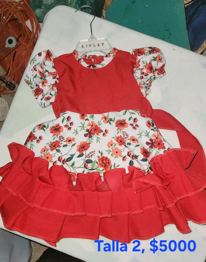 Vestido de huasa talla 2