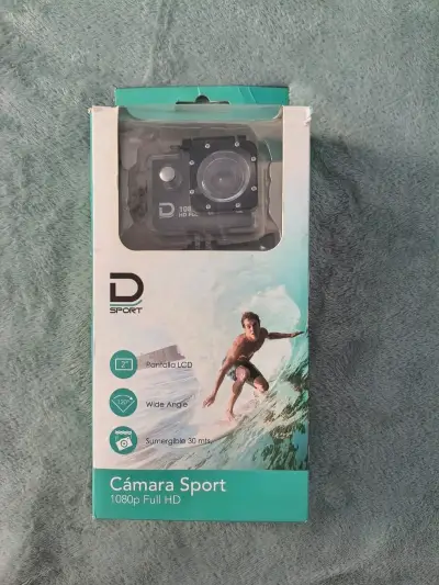 Cámara deportiva sumergible 1080p con accesorios - miniatura 5